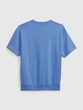 636393-01 Dětská mikina s krátkým rukávem Modrá