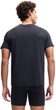 M UA Perf Cotton Crew Neck-2pk black