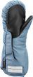 Little Glace Zero Mitt Long steel blue