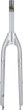 Trek 2021 Verve Aluminum 700c Disc Rigid Forks Quicksilve 199mm, 45mm