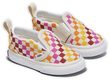 Slip-On V Retro Rainbow CHECKERBOARD