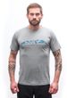 MERINO ACTIVE MOUNTAINS pánské triko kr.rukáv šedá