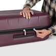 OZONE HARDSIDE 27IN 4W 75 L, moody burgundy