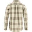 Övik Heavy Flannel Shirt W Fog-Chalk White