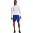 UA HG Armour Comp Mock LS, White