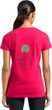 Stone T-Shirt W Azalea/Redwood