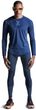 XCEED RUN SHIRT LS MEN Marine/Slate Blue