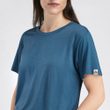 LightWool 140 classic tee W's Blue Fusion