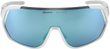 AGOS WHITE FRAME BLUE LENS