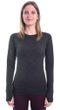 MERINO BOLD dámské triko dl.rukáv anthracite gray