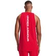 UA BASELINE COTTON TANK, Red