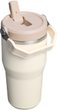 IceFlow™ Flip Straw 2.0 Tumbler 600 ml Cream