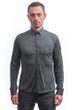 MERINO LITE unisex košile dl.rukáv anthracite gray