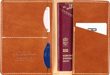 Leather Passport Cover Leather Cognac
