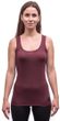 MERINO AIR dámské triko bez rukávu port red