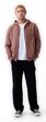 887221-01 Mikina s logem Unisex Hnědá