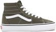 UA SK8-Hi Tapered Grape, Leaf/True White