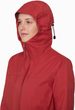 Ducan HS Hooded Jacket Women dark mammut red