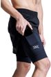 X-BIONIC® EFFEKTOR 2IN1 SHORTS MEN x black/x black