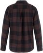 Övik Heavy Flannel Shirt W Black Oak-Black