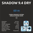 Shadow 9,4 mm Dry; blue; 80 m