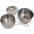 BASIC casserole 3 pieces, stainless steel