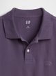 586306-33 Piqué polo tričko Fialová