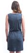 MERINO LITE šaty bez rukávu mottled blue