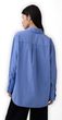799379-03 Oversize popelínová košile s logem Big Shirt Tmavě modrá