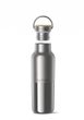 Rise 473 ml Vacuum Classic (w/ Bamboo) - Brushed Stainless