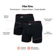 VIBE XTRA SC BB FLY 2PK, black