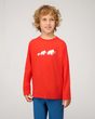 Core Longsleeve Kids Logo mammut red
