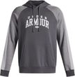 UA Rival Flc CB Hood-GRY