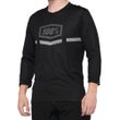 AIRMATIC 3/4 Sleeve Jersey Black