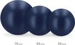 FITBALL Gymnastický míč, 75 cm, navy