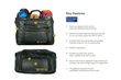 Double Haul Convertible Duffel 70L Black