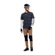 SKYLINE FAKIE RIDE TEE STRIPE CARBON