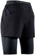 EFFEKTOR 2IN1 SHORTS WMN X BLACK/X BLACK