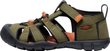 SEACAMP II CNX YOUTH, dark olive/gold flame