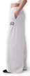 887992-04 Tepláky s logem Wide-Leg Bílá