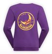 Climbing on the Moon Sweatshirt W Viola/Giallo
