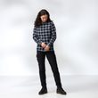 Övik Flannel Shirt W Port-Breeze Blue