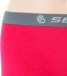 MERINO ACTIVE dámské kalhotky s nohavičkou magenta