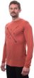 MERINO ACTIVE SNSR pánské triko dl.rukáv terracotta