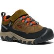 KEEN TARGHEE IV LOW WP CHILDREN dark olive/gold flame