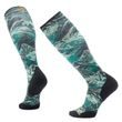 SMARTWOOL SKI TC GREEN SLOPES PRINT OTC, black