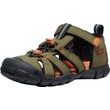 KEEN SEACAMP II CNX YOUTH, dark olive/gold flame