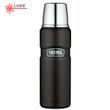 THERMOS Beverage thermos 470 ml matt black