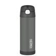 THERMOS Baby thermos with straw 470 ml black