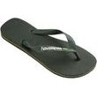 HAVAIANAS BRASIL LOGO GREEN OLIVE